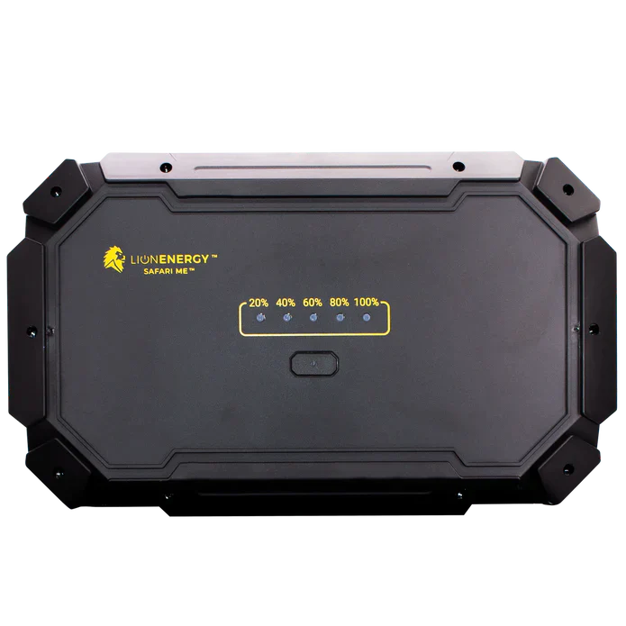 Lion SafariTM Portable Generator, 1612Wh LiFePO4, 3000W AC, 2 USB-A, 2 USB-C / PD 60W
