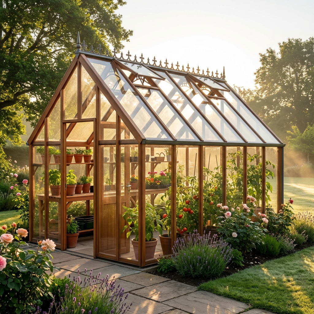 Alton Lancing Glass to Ground Greenhouse
