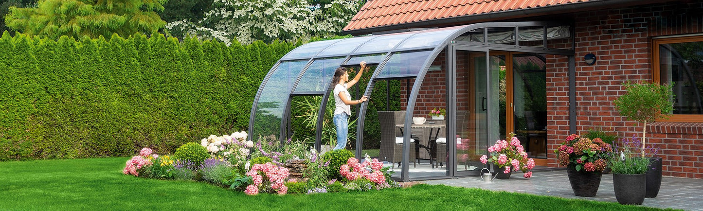 Exaco Berlin Solarveranda Lean to