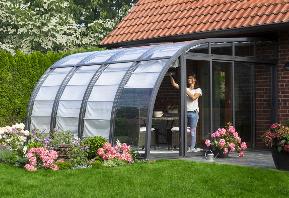 Exaco Berlin Solarveranda Lean to