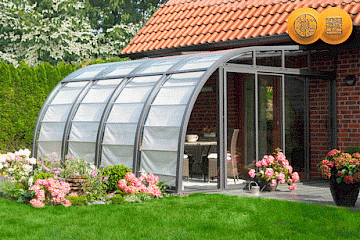 Exaco Berlin Solarveranda Lean to