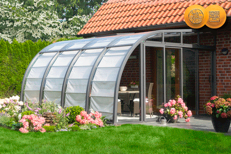 Exaco Berlin Solarveranda Lean to