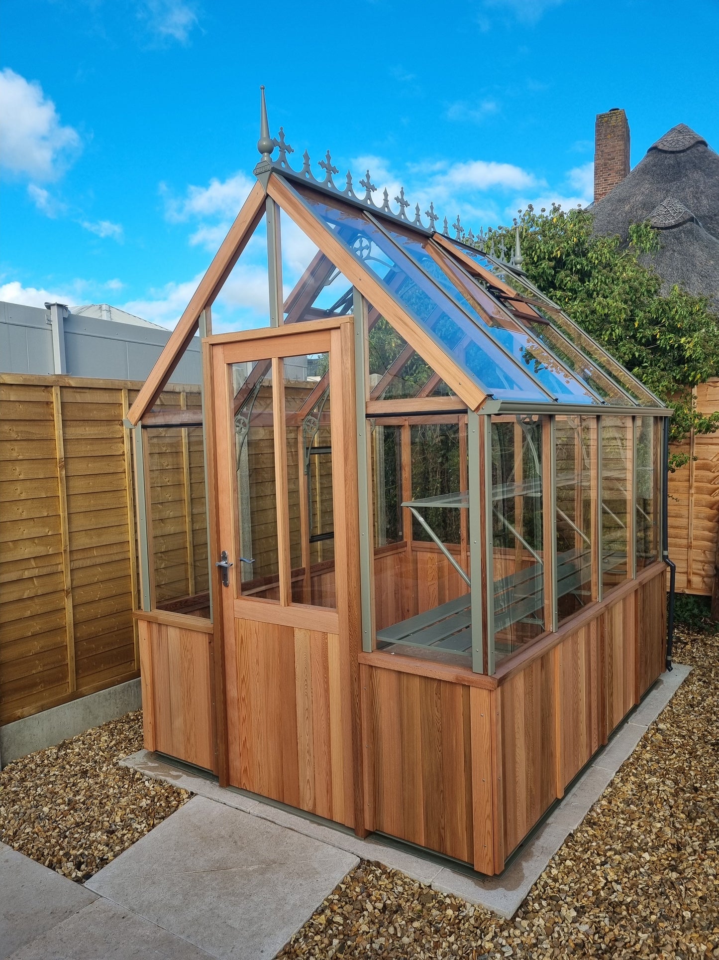 Alton Denstone Cedar Greenhouse