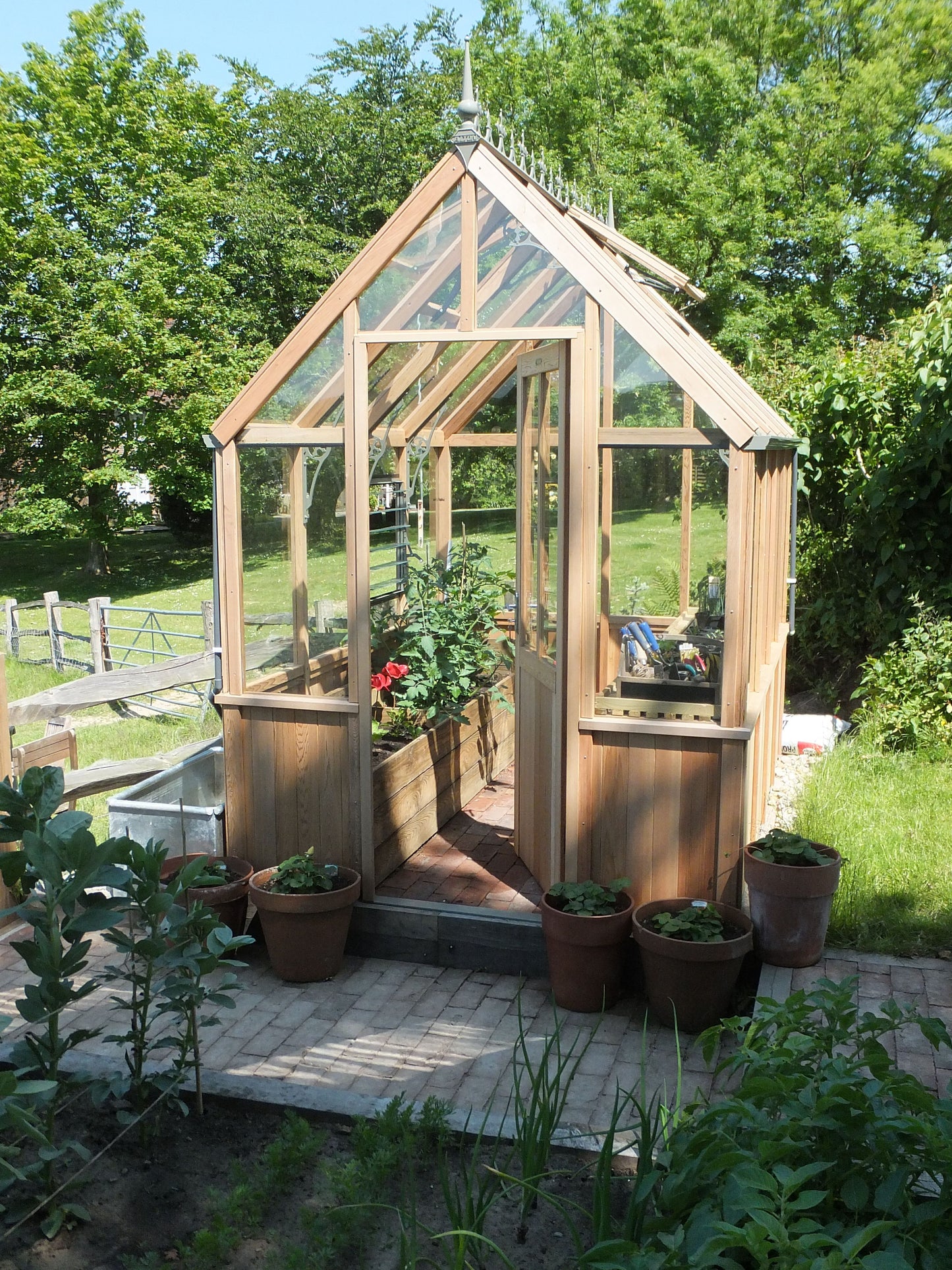 Alton Denstone Cedar Greenhouse