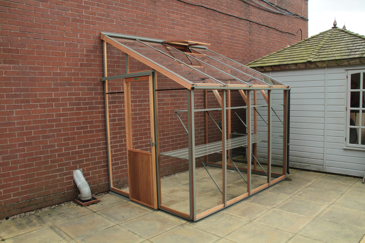 Alton Evolution Six-LT Cedar Greenhouse