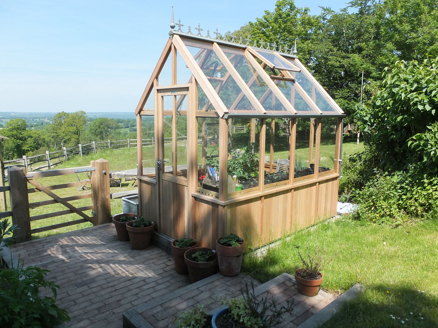 Alton Denstone Cedar Greenhouse