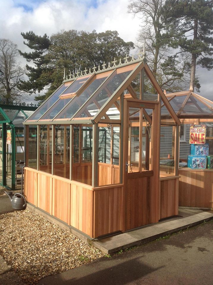 Alton Denstone Cedar Greenhouse