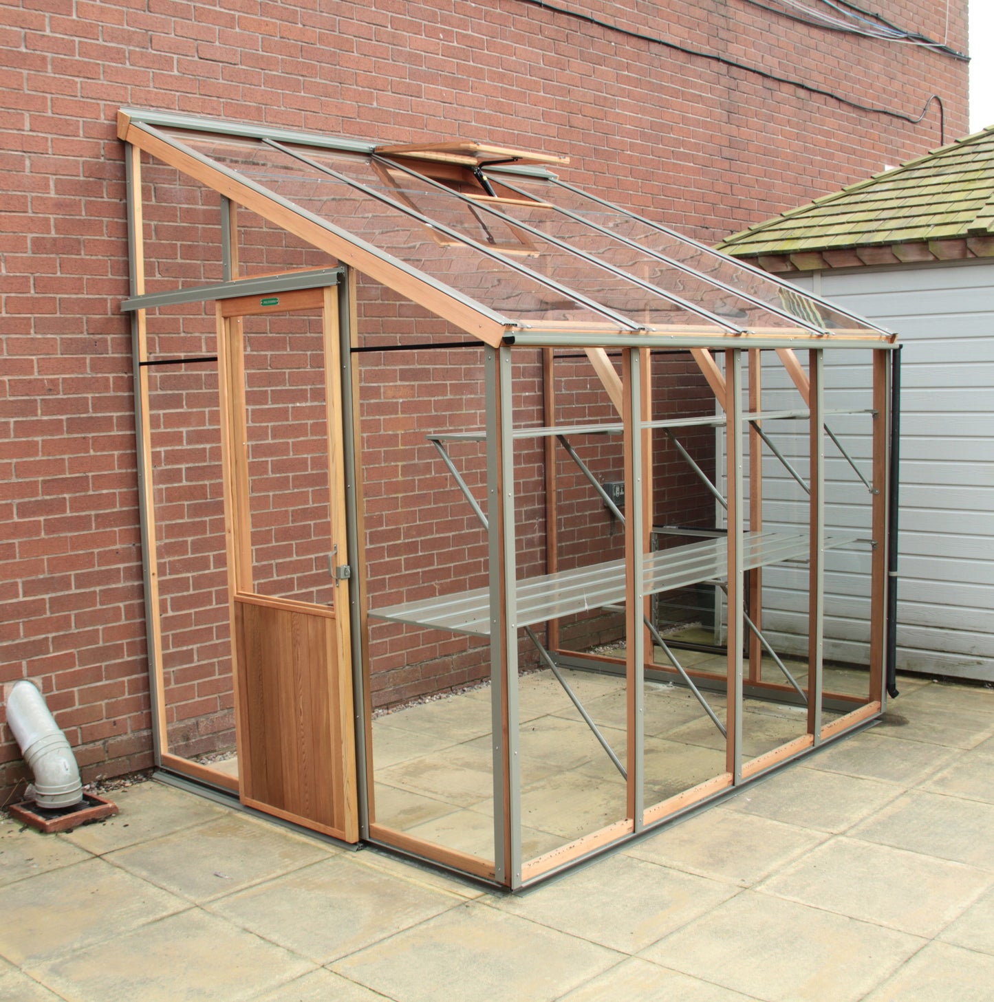 Alton Evolution Six-LT Cedar Greenhouse