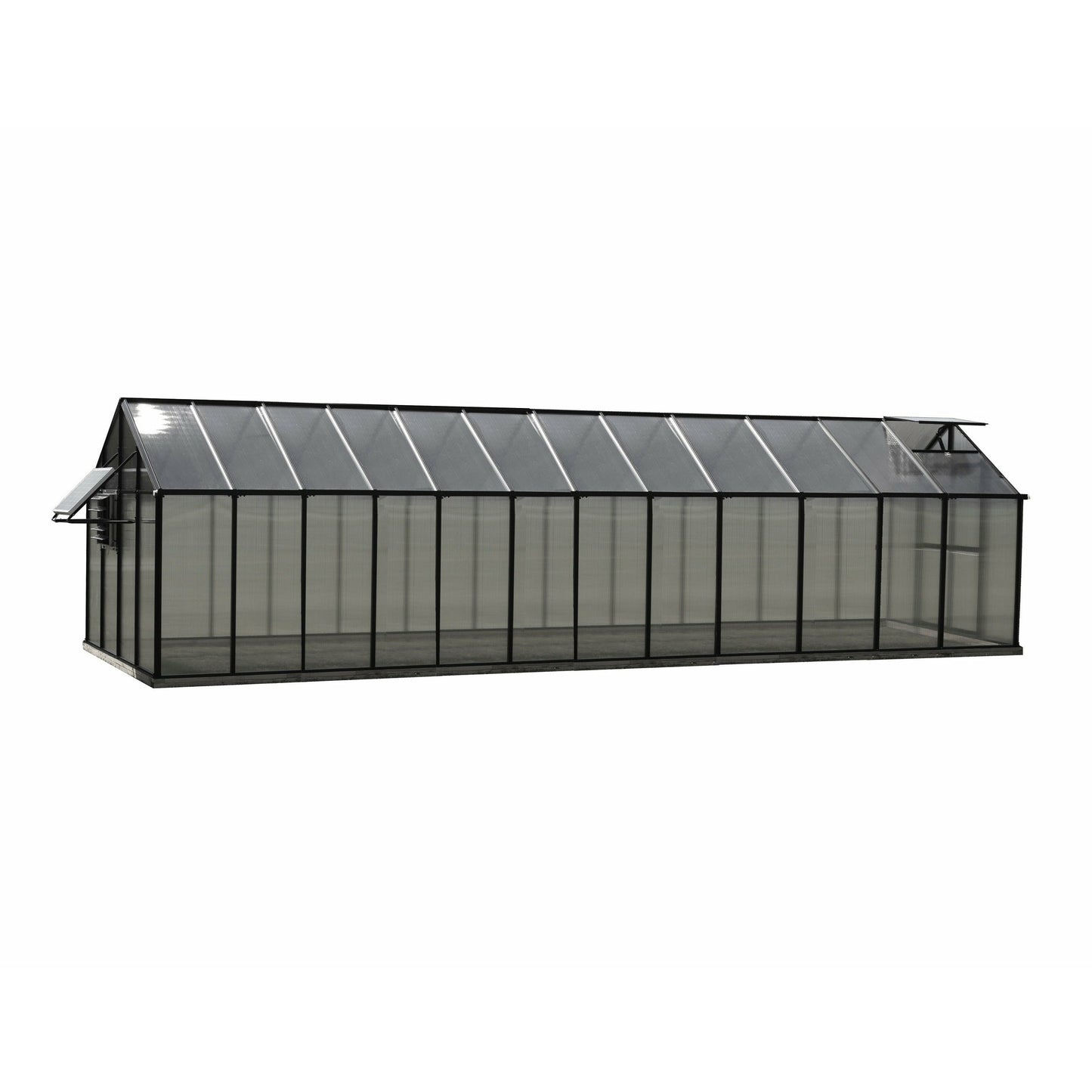 MONT 8×24 Greenhouse- Mojave Package - Black Finish