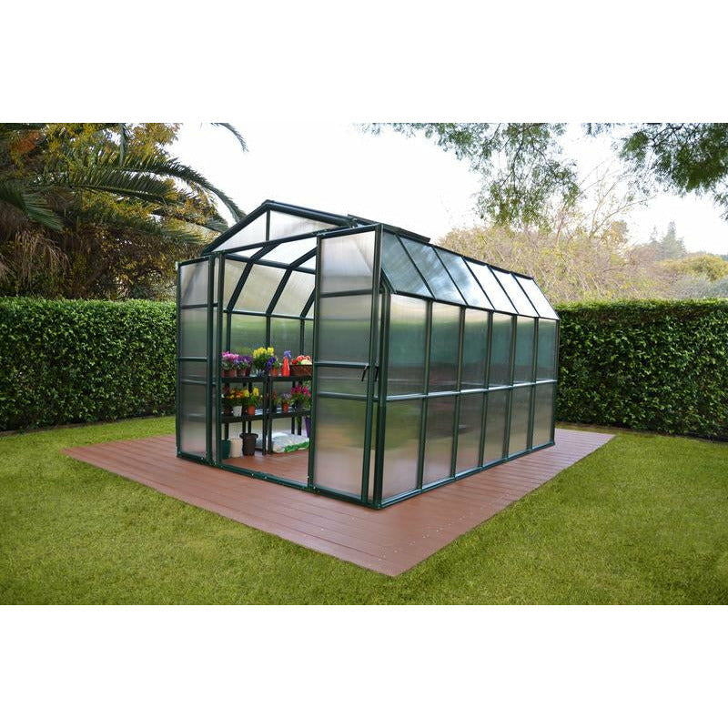 Palram - Canopia Grand Gardener 8' x 12' Greenhouse - Twin Wall