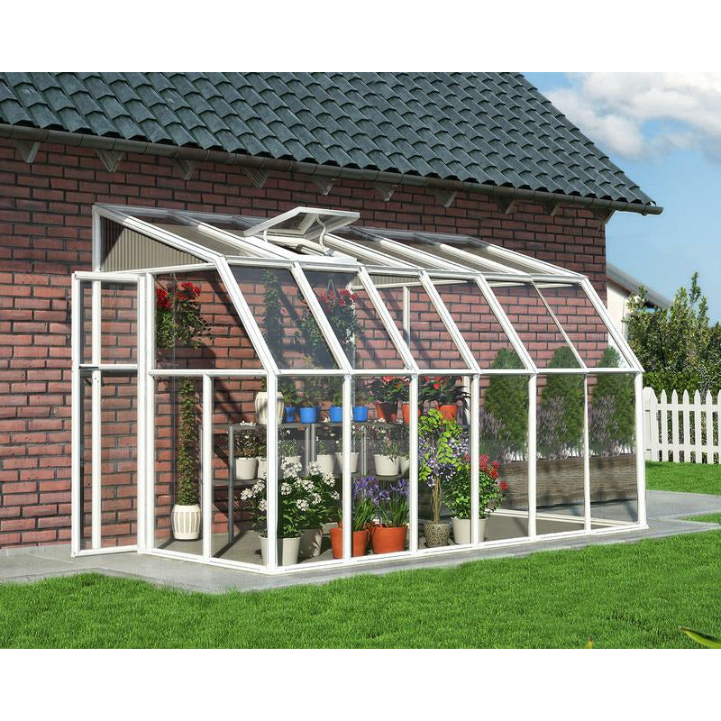 Palram - Canopia Sun Room 6' x 12' - White