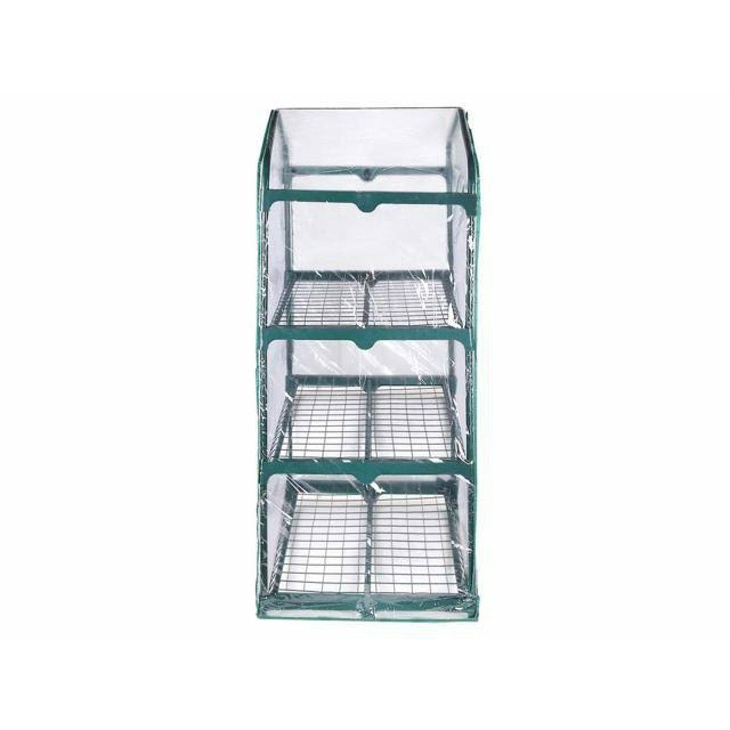 GENESIS 3 Tier Portable Rolling Greenhouse with Clear Cover GEN-3PVC