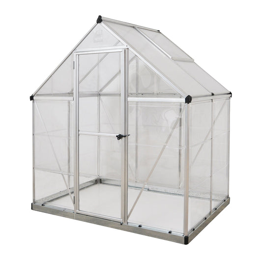 Palram Hybrid 6' x 4' Greenhouse - Silver