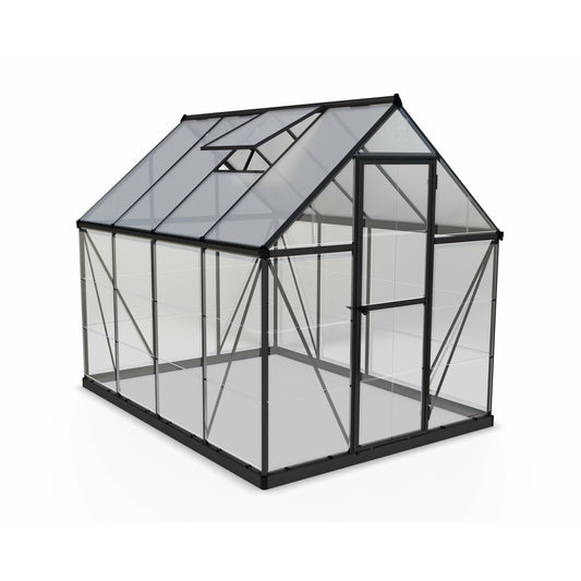 Palram Hybrid 6' x 8' Greenhouse - Gray
