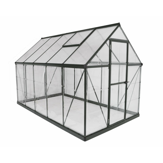 Palram Hybrid 6' x 10' Greenhouse - Gray