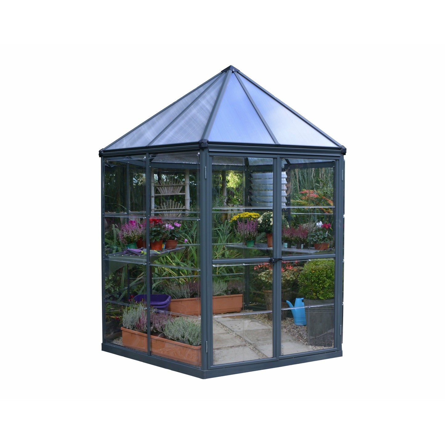 Palram Oasis Hex 7' x 8' Greenhouse