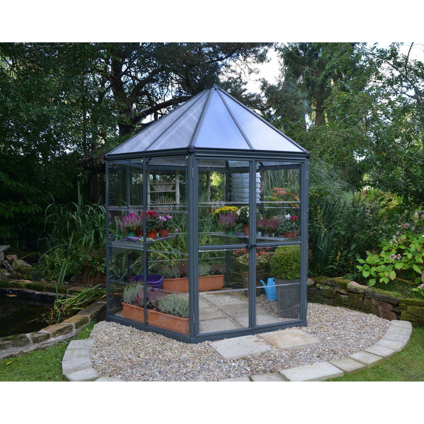 Palram Oasis Hex 7' x 8' Greenhouse