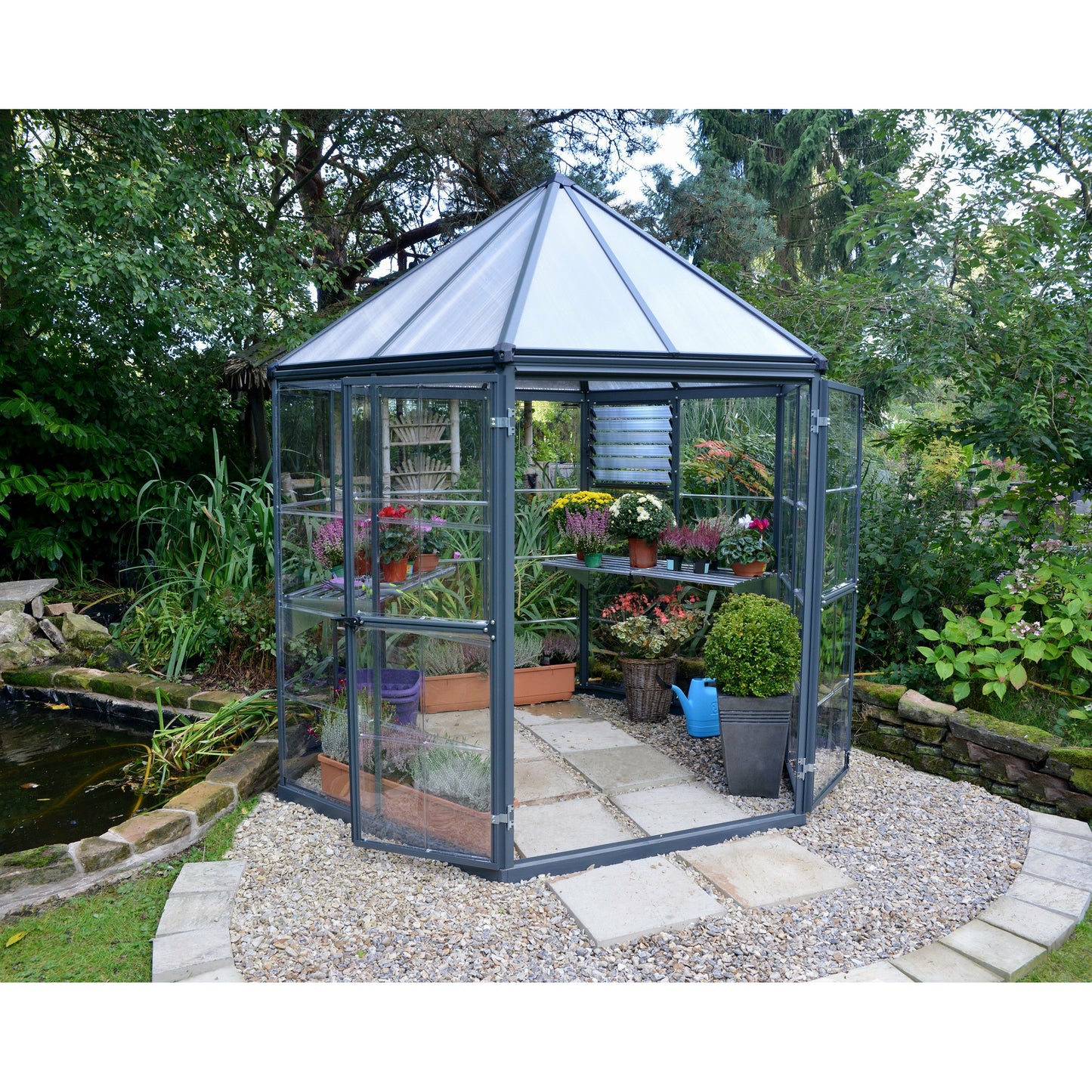 Palram Oasis Hex 7' x 8' Greenhouse