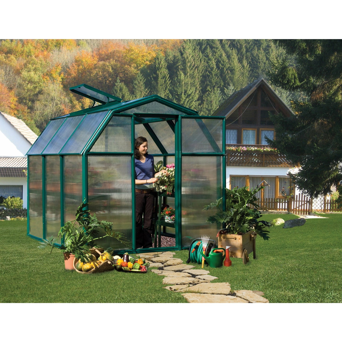 Rion EcoGrow 6' x 6' Greenhouse