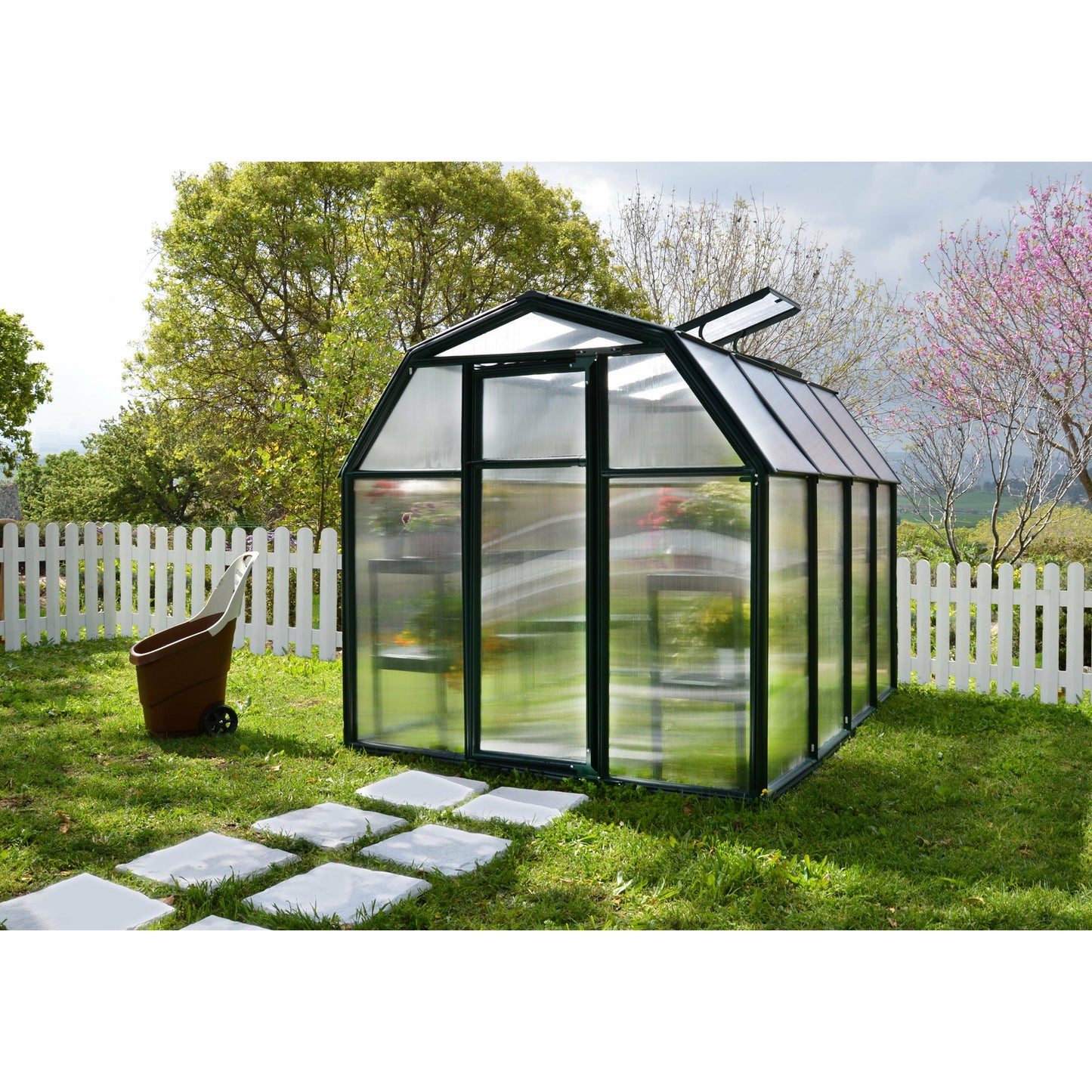 Rion EcoGrow 6' x 8' Greenhouse
