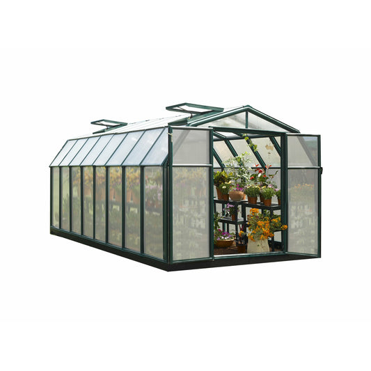 Rion Hobby Gardener 8' x 16' Greenhouse