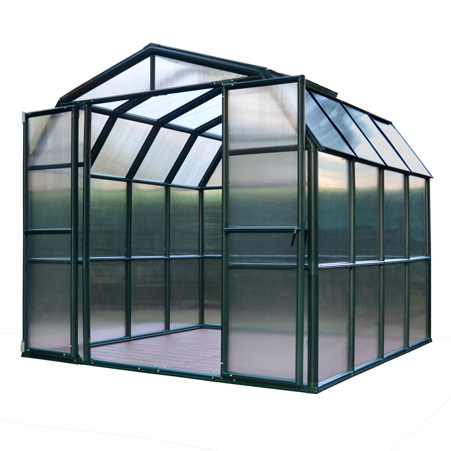 Rion Grand Gardener 8' x 8' Greenhouse - Clear