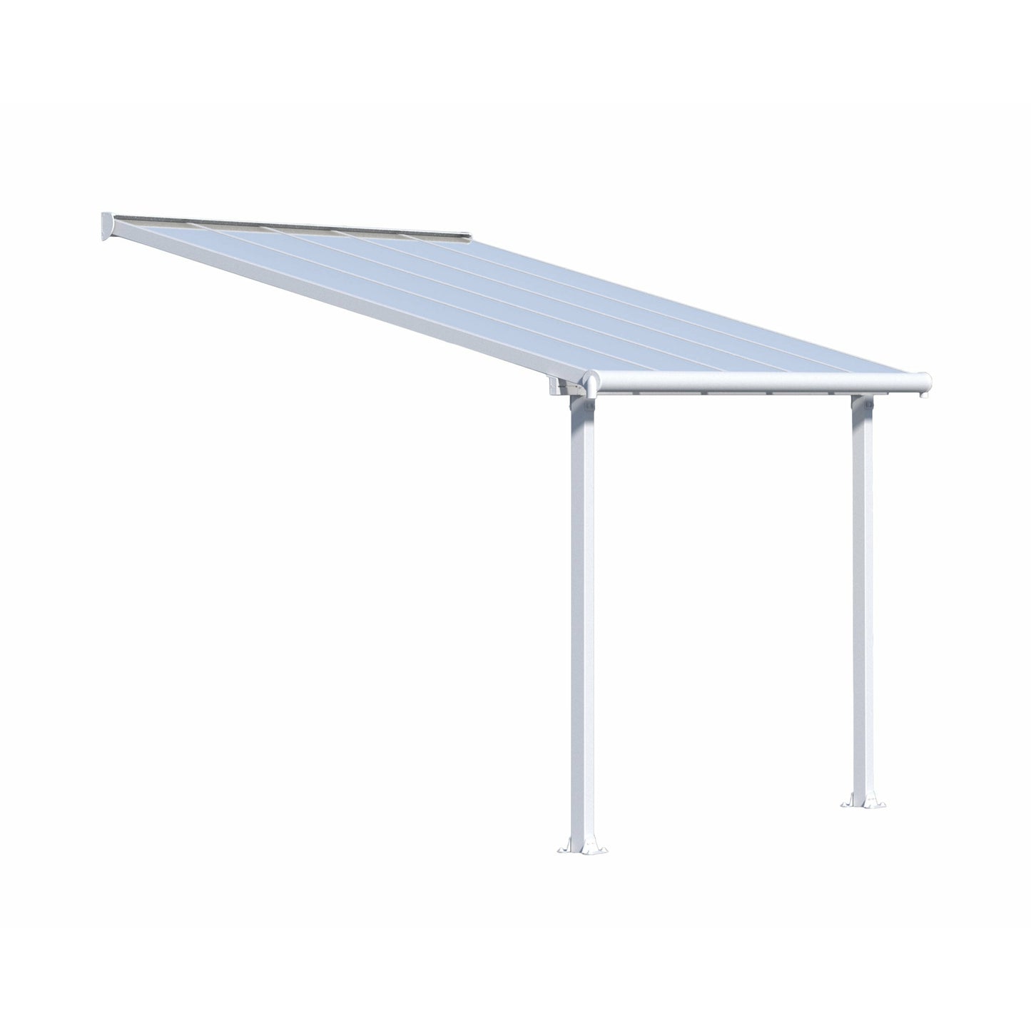 Palram Olympia 10' x 10' Patio Cover - White/White