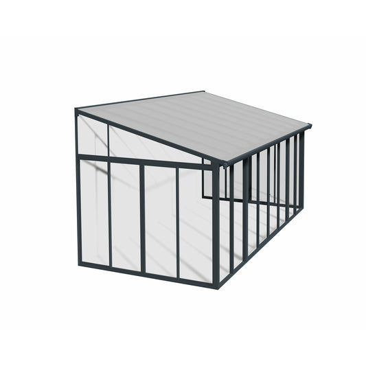 Palram San Remo 10' x 18' Patio Enclosure - Gray/Clear