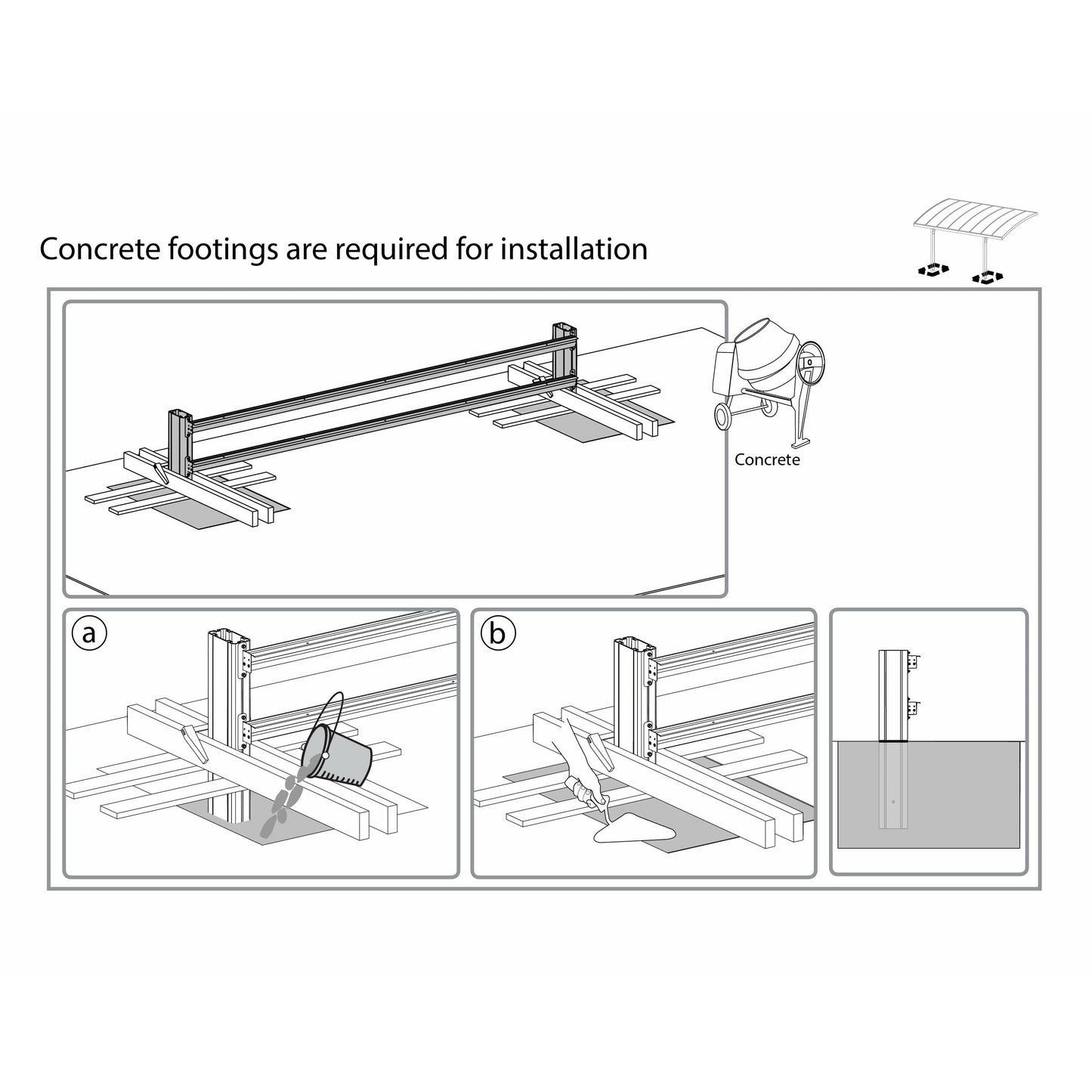 Palram Arizona Breeze 5000 Carport