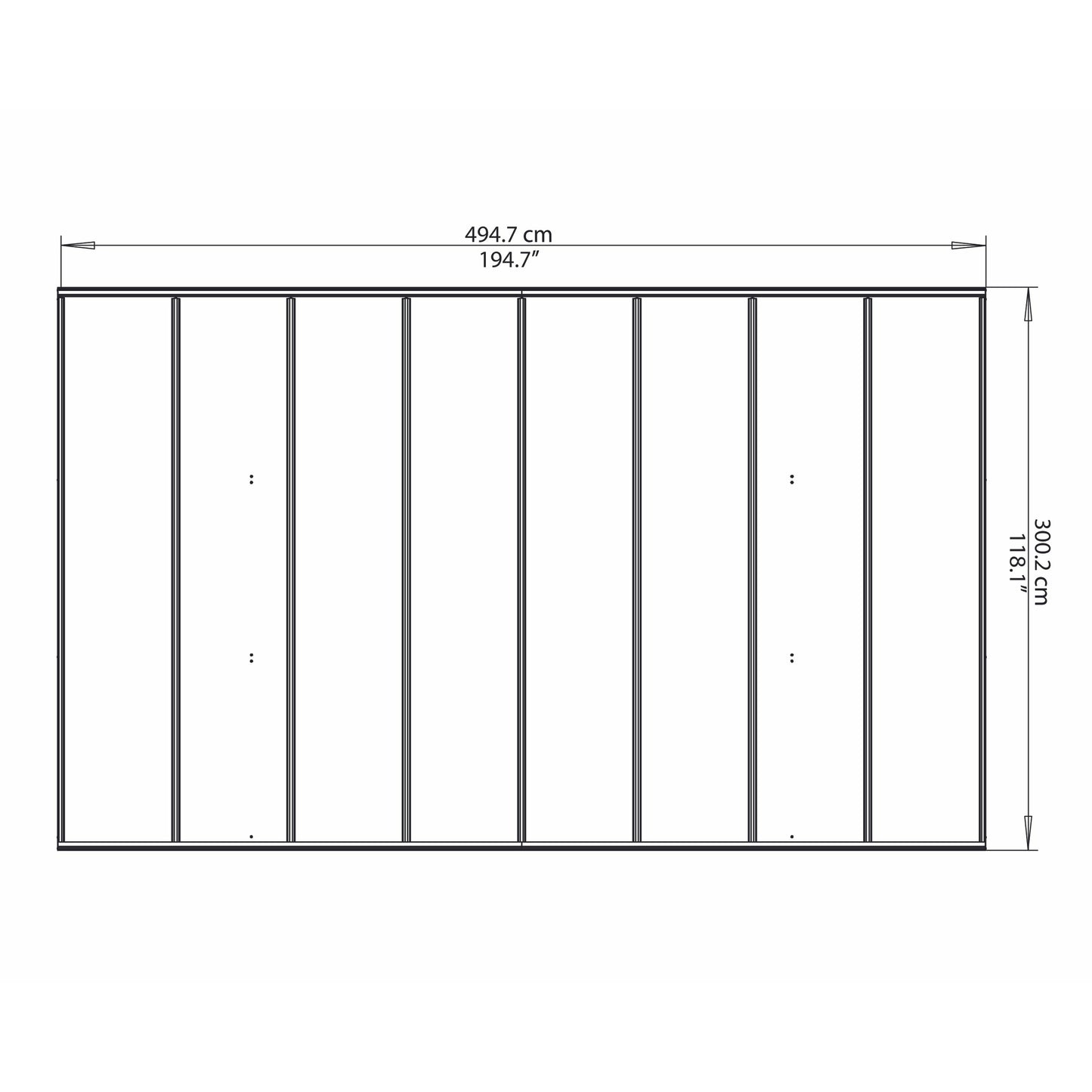 Palram Arizona Breeze 5000 Carport