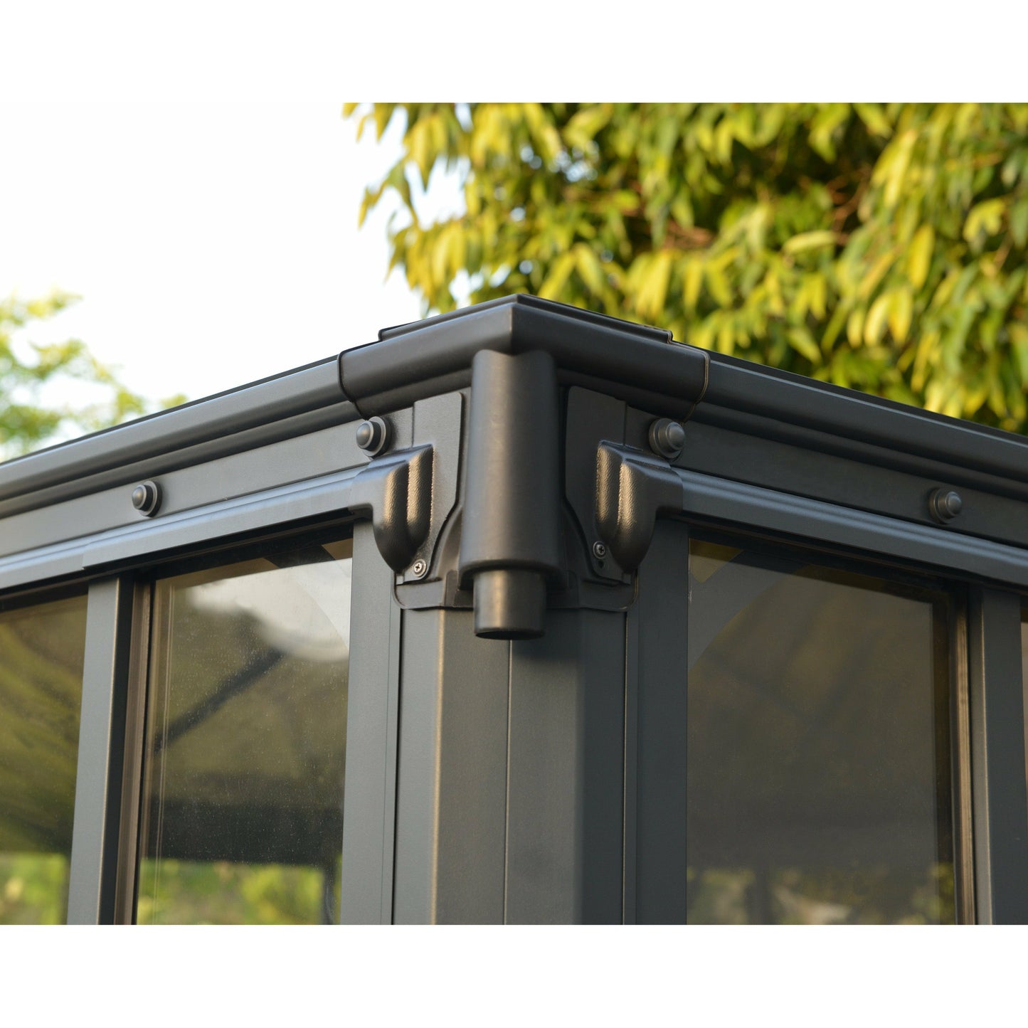 Palram Ledro Gazebo 10 x 14 GRAY/BRNZ