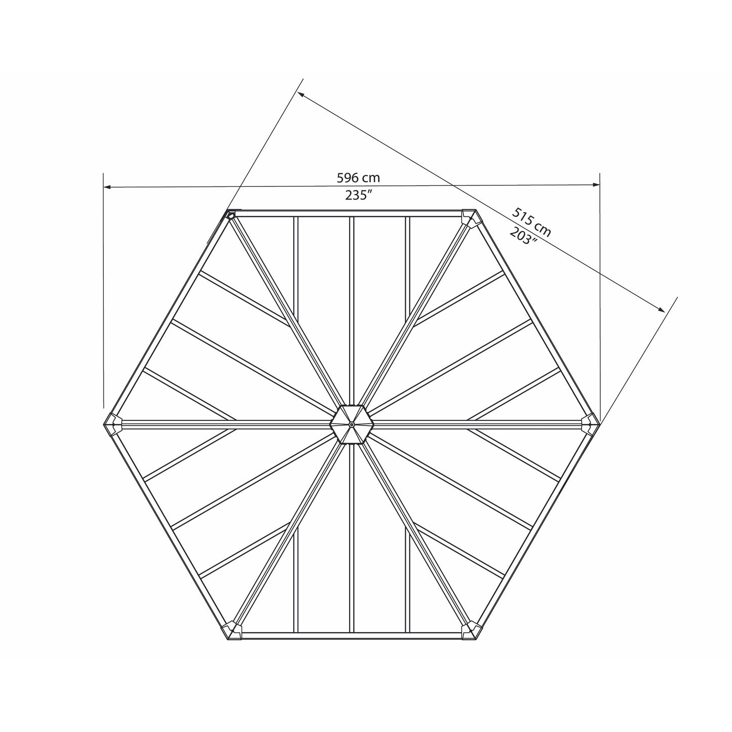 Palram Garda Garden Gazebo