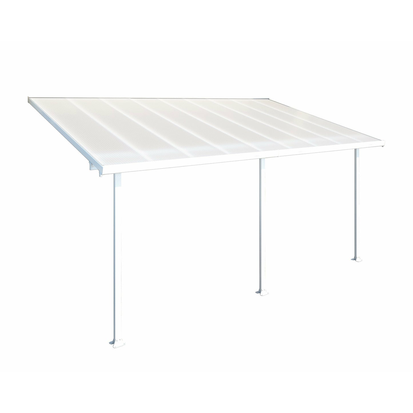 Palram Feria 10' x 18' Patio Cover - White