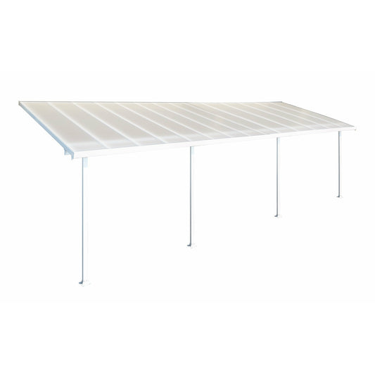 Palram Feria 10' x 28' Patio Cover - White