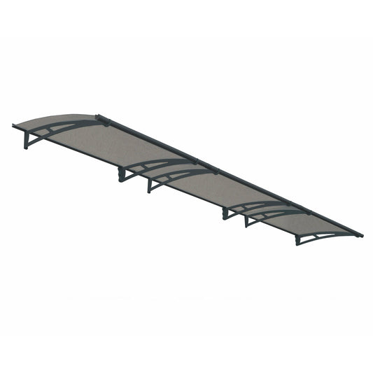 Palram Aquila 4500 Awning 15'x3' Solar Gray