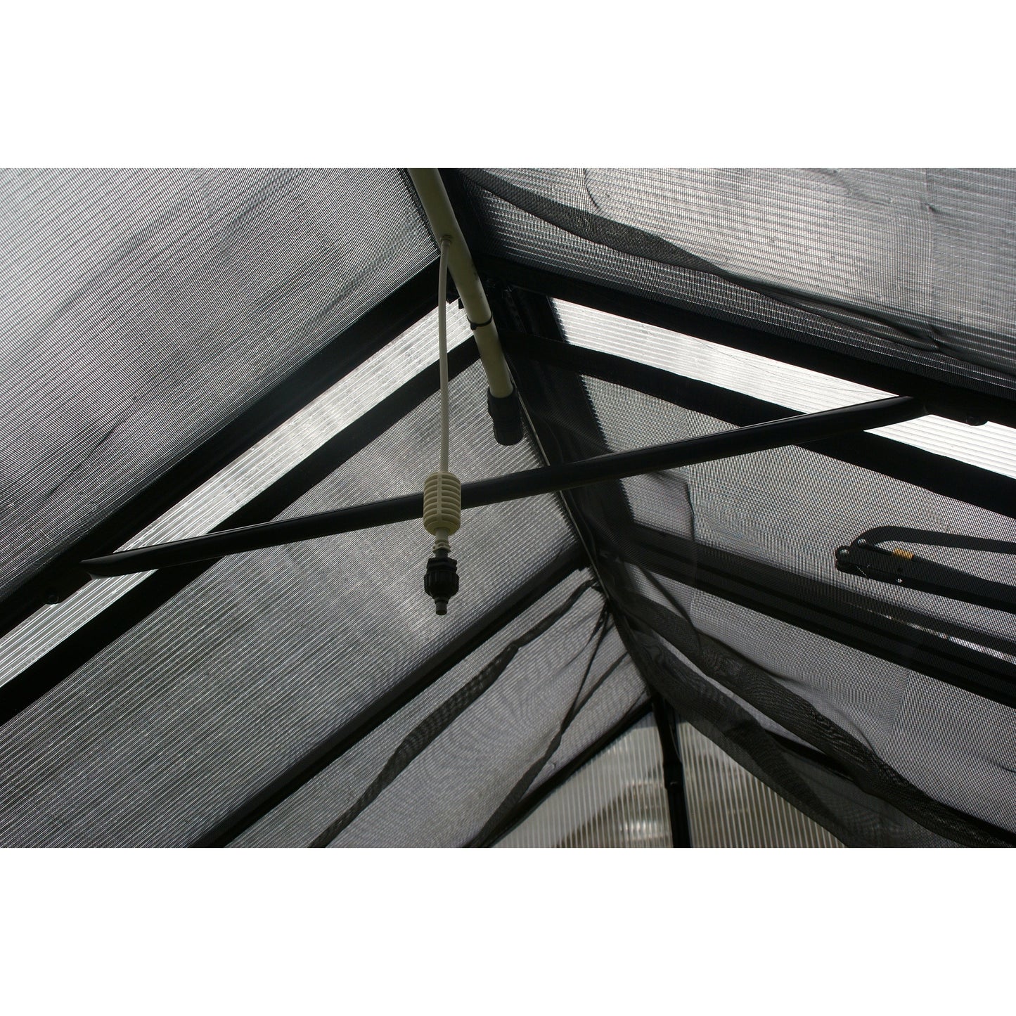 Mont Greenhouse 8FTx 8FT - Black Finish - Premium Package MONT-8-BK-PREMIUM