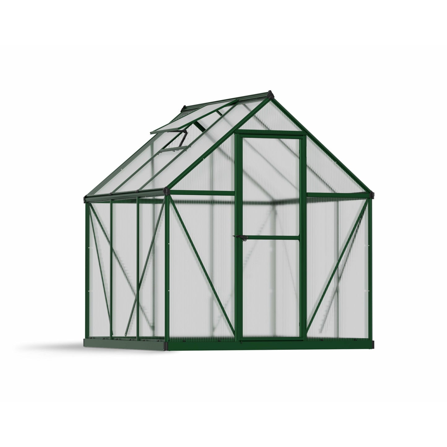 Palram Mythos 6 x 6 Greenhouse-Green One Box