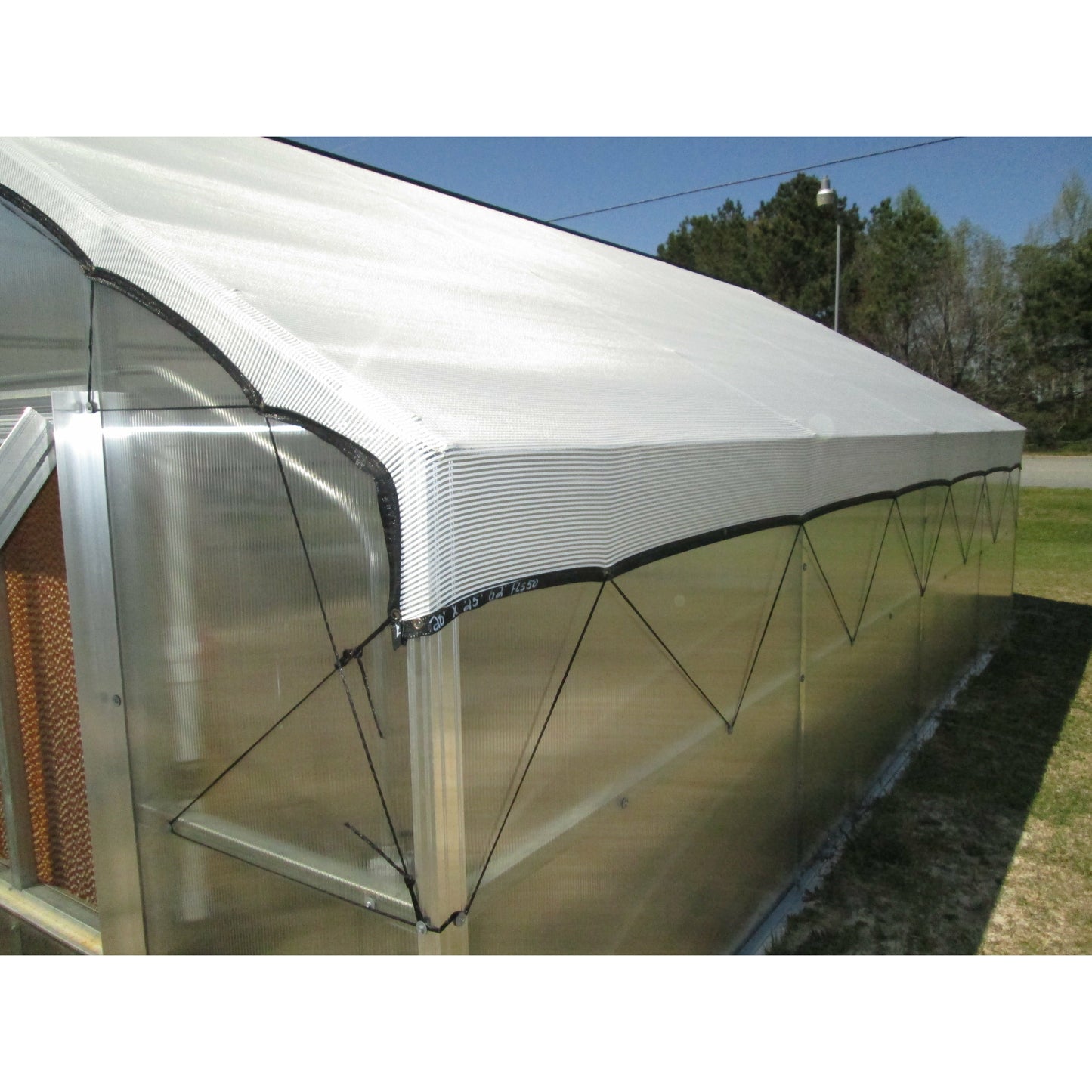 Jefferson  --Premium Grower's Edition-- 16FT x 30FT Educational Greenhouse Kit With 6FT High Walls R16306-PG