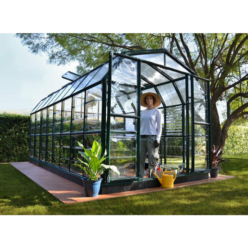 Palram - Canopia Prestige 8' x 16' Greenhouse - Clear