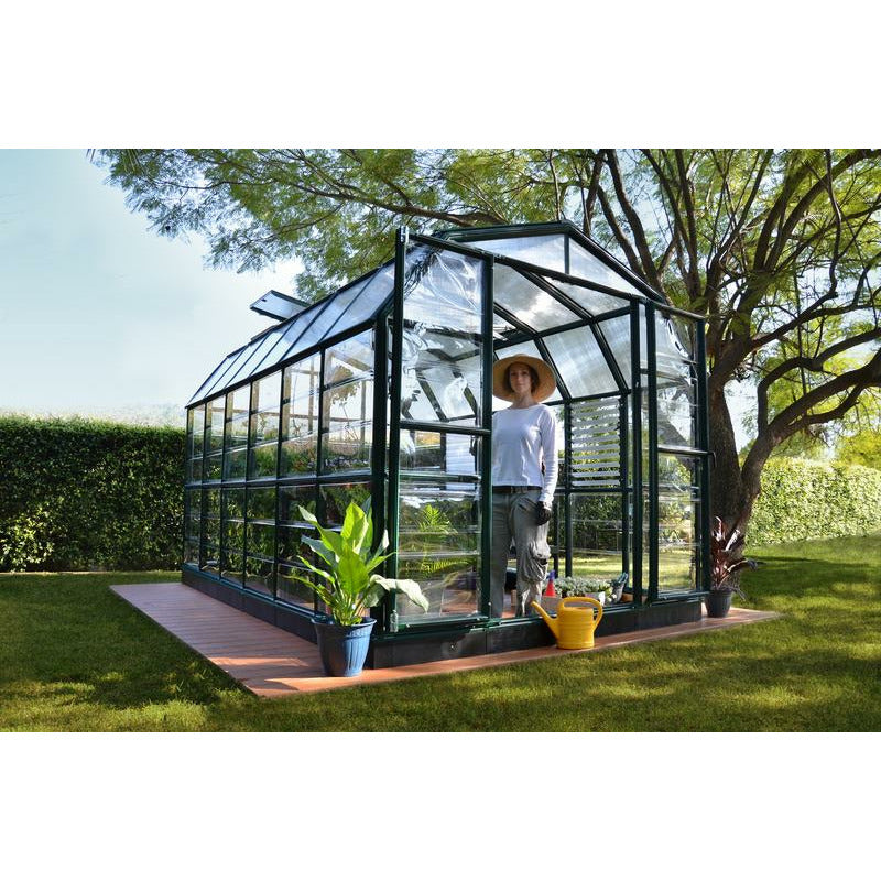 Palram - Canopia Prestige 8' x 12' Greenhouse - Clear