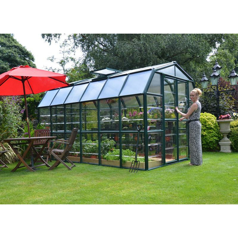 Palram - Canopia Grand Gardener 8' x 12' Greenhouse - Clear