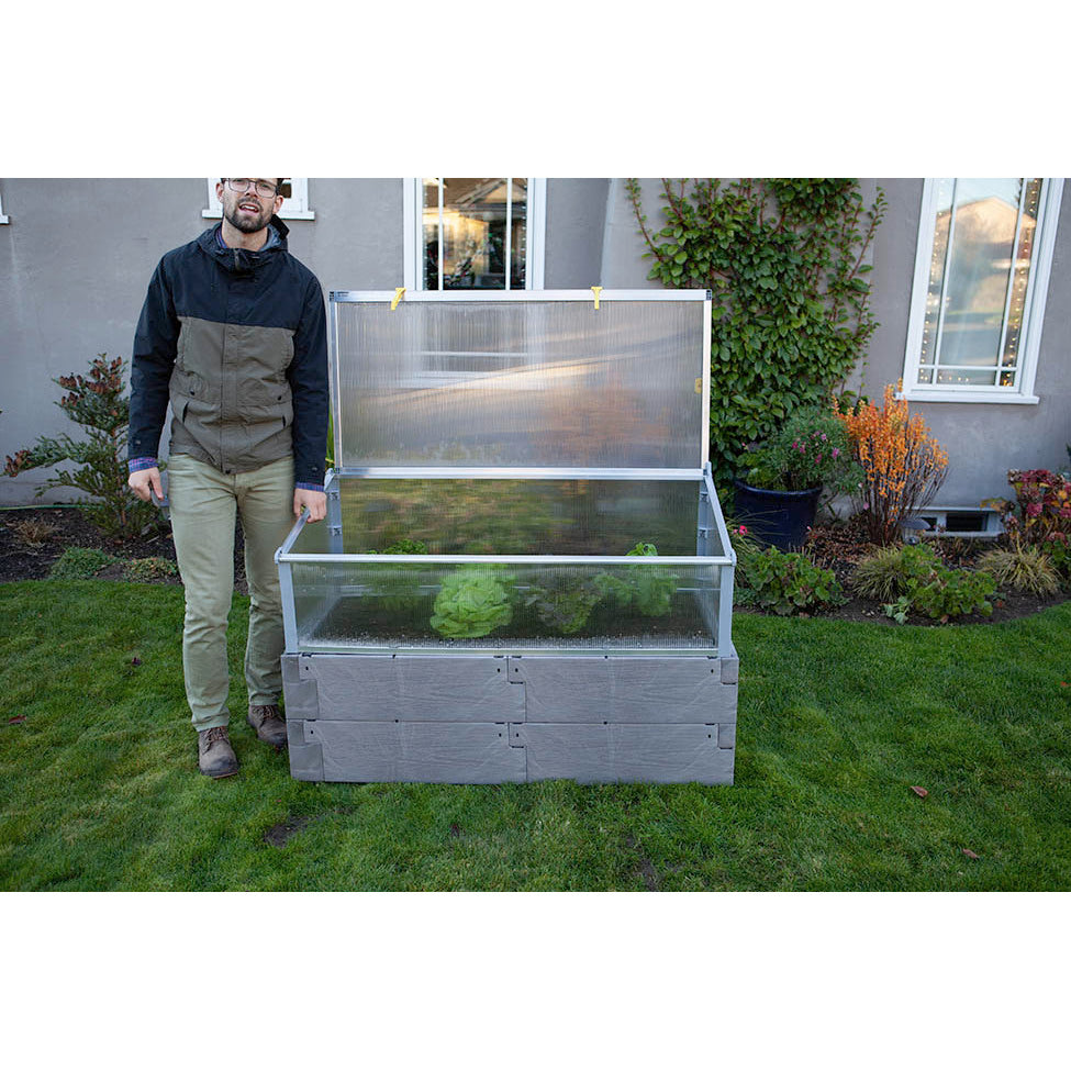 Grey "Timber" Raised Bed