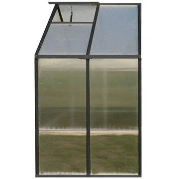 8ft x 4ft Extension for Monticello Black Greenhouse