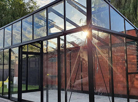 Exaco Janssens Modern M34 Greenhouse 10 x 15 ft
