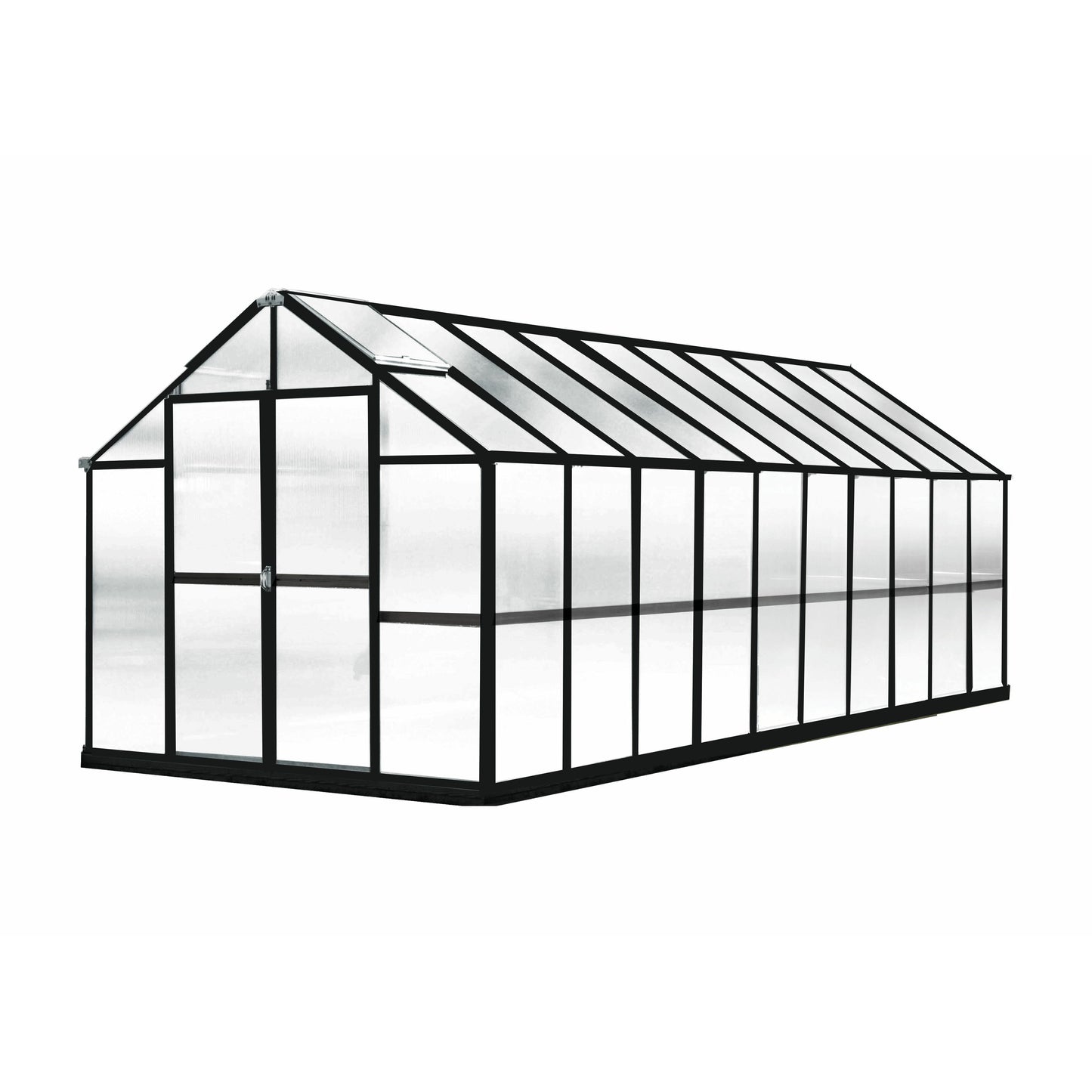 Mont Growers Edition Greenhouse 8FTx 20FT - Black Finish MONT-20-BK-GROWERS